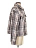 Empyre Plaid Gray 3/4 Sleeve Blouse Size S - photo 4