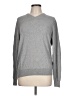 Tahari Solid Gray Silk Pullover Sweater Size L - photo 1
