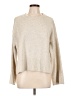 CeCe Solid Tan Pullover Sweater Size L - photo 1