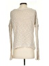Roxy 100% Cotton Metallic Ivory Pullover Sweater Size S - photo 2