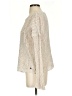 Roxy 100% Cotton Metallic Ivory Pullover Sweater Size S - photo 5