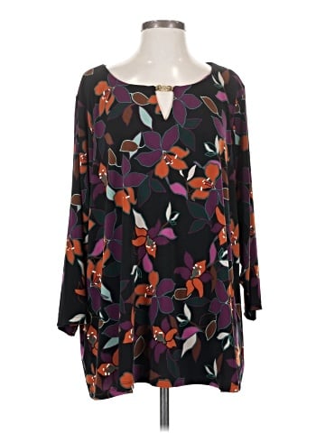 Calvin Klein 3/4 Sleeve Blouse (view 1)