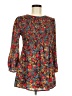 Isabel 100% Rayon Floral Red Casual Dress Size M - photo 1