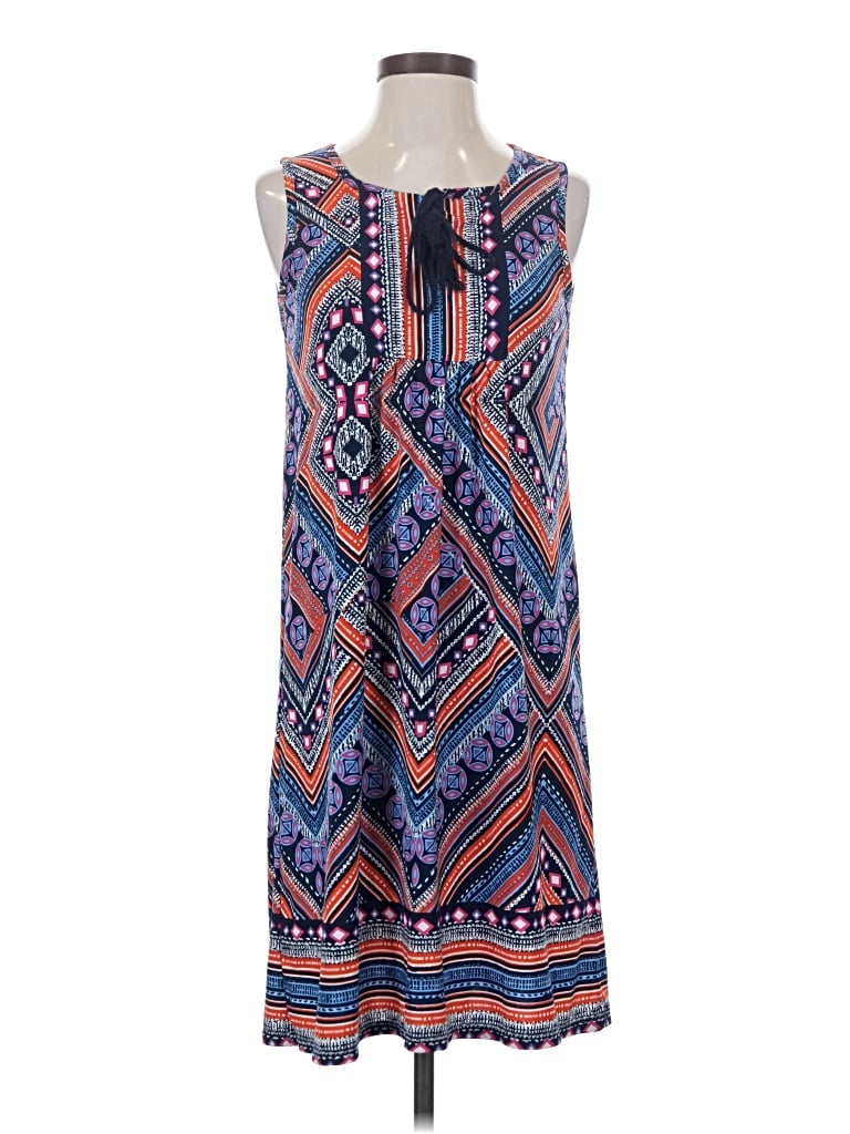 Pre-owned Kim Rogers Casual Dress In Blue