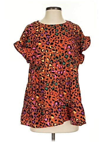 Emily Wonder Short Sleeve Blouse (view 1)