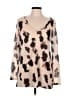 Bibi Animal Print Tan Pullover Sweater Size M (estimated) - photo 1