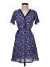 Sienna Sky 100% Polyester Polka Dots Blue Casual Dress Size XS - photo 1