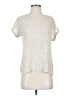 Mystree Ivory Short Sleeve Blouse Size S - photo 1