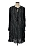 Wrap Black Casual Dress Size 10 - photo 1