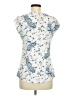 Daniel Rainn Ivory Short Sleeve Top Size M - photo 2