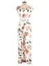 Unbranded Floral Ivory Jumpsuit Size M - photo 2