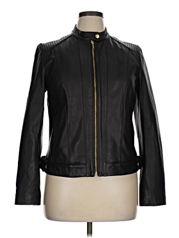 Cole Haan Leather Jacket (view 1)