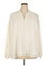 backSTAGE 100% Polyester Ivory Long Sleeve Blouse Size 3X - photo 1