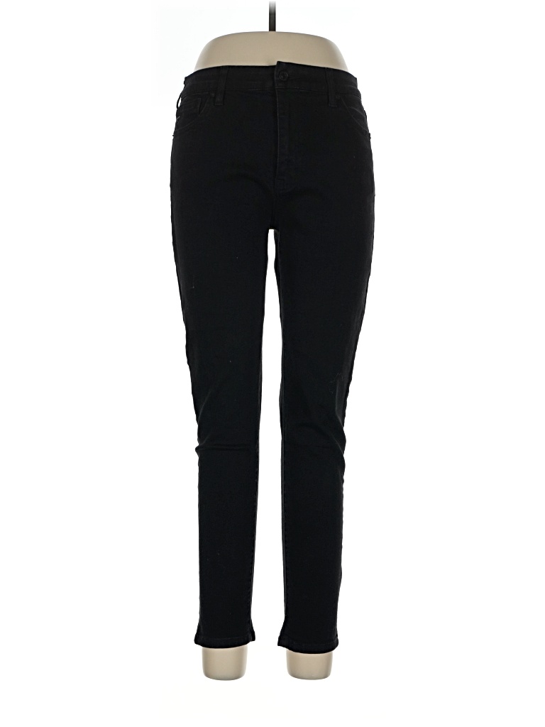 Pre-owned Kancan Jeans Jeggings In Black