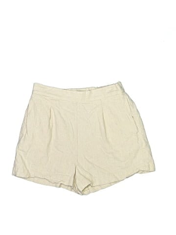 Madewell Clean Pull-On Shorts in Linen-Cotton (view 1)
