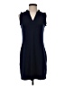 MICHAEL Michael Kors Solid Blue Casual Dress Size XS - photo 1