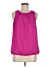 Ann Taylor 100% Polyester Pink Sleeveless Blouse Size M - photo 1