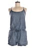 Unbranded 100% Lyocell Solid Blue Romper Size M - photo 1