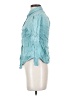 Talbots Teal 3/4 Sleeve Blouse Size S - photo 5