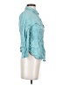 Talbots Teal 3/4 Sleeve Blouse Size S - photo 4