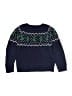 Hanna Andersson 100% Cotton Hearts Blue Pullover Sweater Size 4 - photo 2