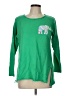 Crown & Ivy 100% Cotton Green Pullover Sweater Size L - photo 1