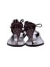 Unbranded 100% Leather Brown Sandals Size EU 38 - photo 2