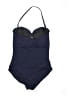 Anne Cole Solid Blue One Piece Swimsuit Size 16 - photo 2