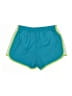 Reebok 100% Polyester Color Block Teal Athletic Shorts Size S - photo 2