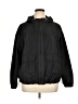 Active by Old Navy 100% Polyester Solid Black Windbreaker Size XL - photo 1