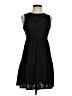 Assorted Brands Solid Black Casual Dress Size XS - photo 1