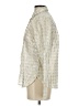 J.Crew Houndstooth Tan Ivory Long Sleeve Blouse Size 4 - photo 5