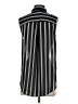 H&M 100% Polyester Stripes Black Sleeveless Blouse Size 2 - photo 2