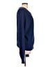 Gap 100% Cotton Solid Blue Pullover Sweater Size L - photo 4