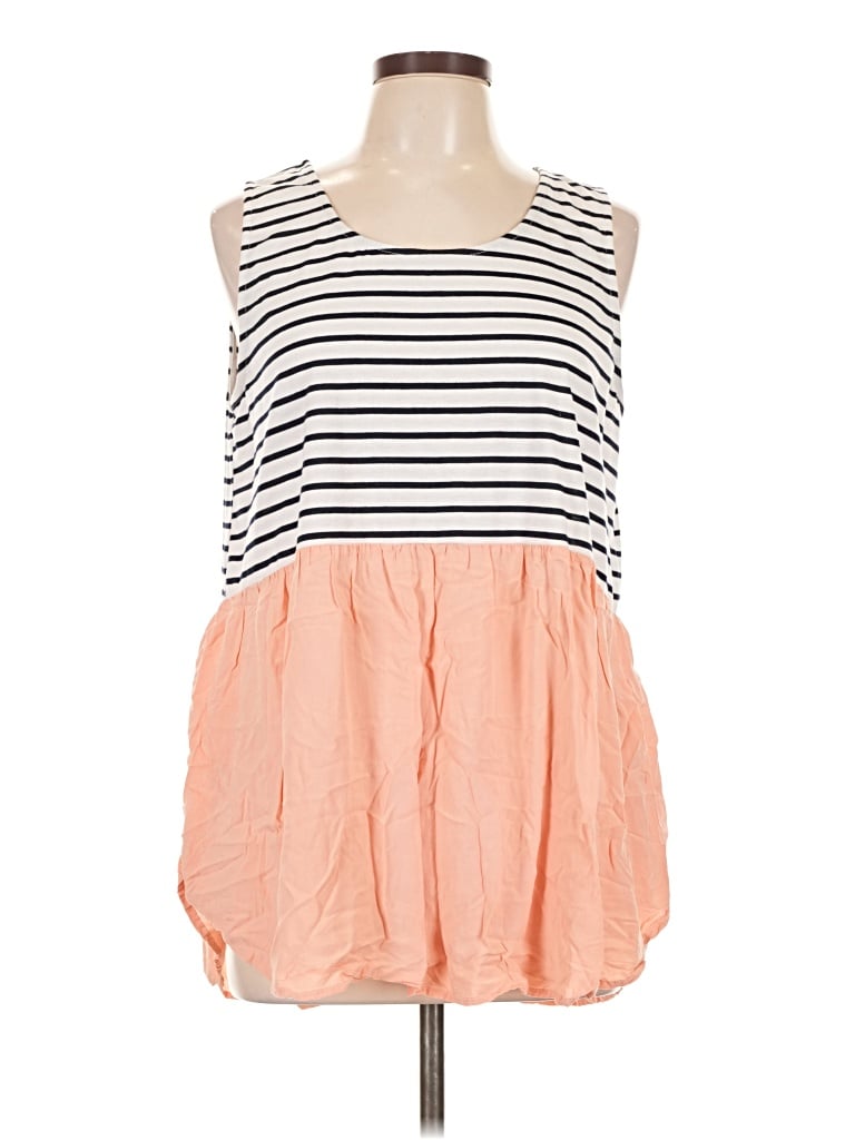 Pre-owned Umgee Sleeveless T-shirt In Orange