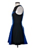 Material Girl Color Block Blue Cocktail Dress Size S - photo 5