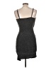 Bailey Blue Metallic Silver Cocktail Dress Size L - photo 2