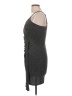 Bailey Blue Metallic Silver Cocktail Dress Size L - photo 5