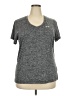 Under Armour 100% Polyester Tweed Gray Active T-Shirt Size XXL - photo 1