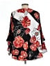 Alfani 100% Polyester Black 3/4 Sleeve Blouse Size 1X - photo 2