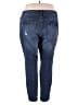 Maurices Hearts Blue Jeans Size 24W regular - photo 2
