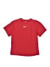 Nike 100% Cotton Red Active T-Shirt Size L (kids) - photo 1