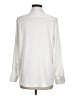 Vince Camuto 100% Polyester Solid Ivory Long Sleeve Blouse Size M - photo 2