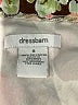 DressBarn 100% Polyester Floral Blue Tan Denim Skirt Size 8 - photo 4