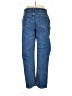 Riders 100% Cotton Solid Blue Jeans Size 14 - photo 2