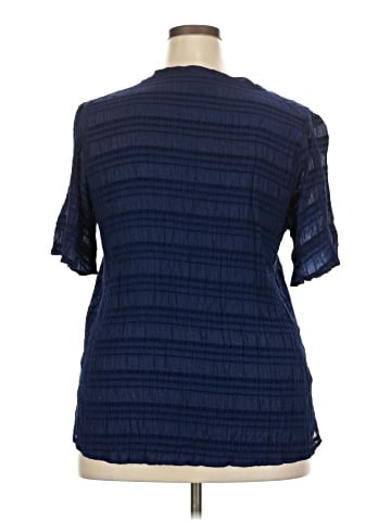 Bobeau Short Sleeve Blouse (view 2)