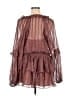 Lulus 100% Polyester Brown Casual Dress Size XL (estimated) - photo 2