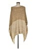 Unbranded Gold Tan Poncho Size M - photo 2