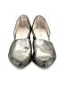 Intentionally ______ Metallic Silver Heels Size EU 38 - photo 2