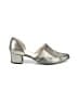 Intentionally ______ Metallic Silver Heels Size EU 38 - photo 1